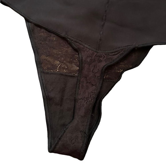 Maidenform Self Expressions Tummy Taming Shapewear Thong Black Size Small NEW - Picture 9 of 9
